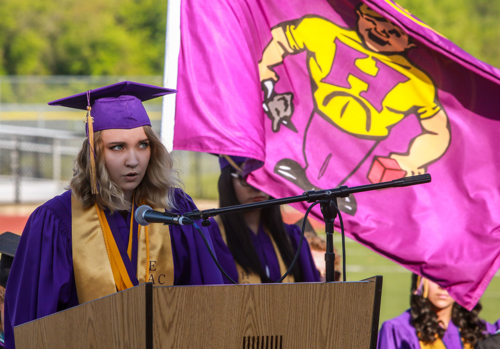 Hobart High School graduation